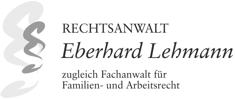 Rechtsanwalt Eberhard Lehmann